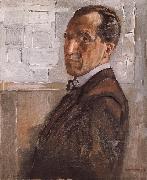 Piet Mondrian Self-Portrait painting